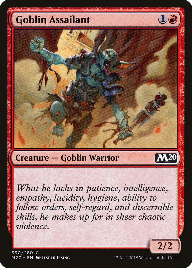 Goblin Assailant [Core Set 2020] | Total Play