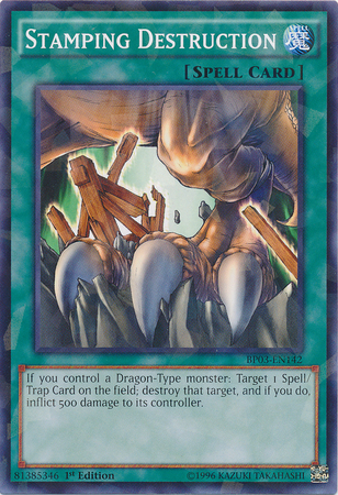 Stamping Destruction [BP03-EN142] Shatterfoil Rare | Total Play