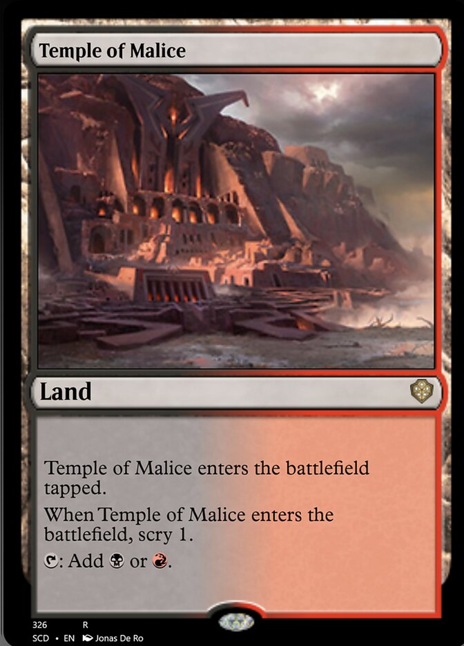 Temple of Malice [Starter Commander Decks] | Total Play