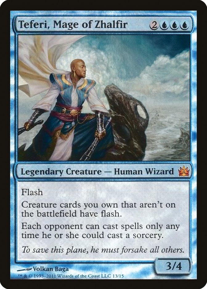 Teferi, Mage of Zhalfir [From the Vault: Legends] | Total Play