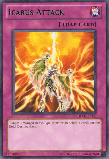 Icarus Attack (Green) [DL11-EN020] Rare | Total Play