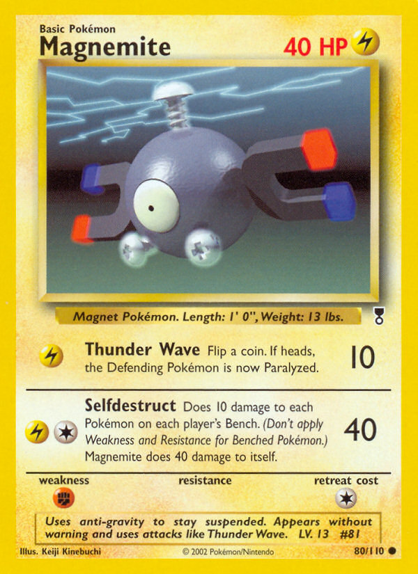 Magnemite (80/110) [Legendary Collection] | Total Play