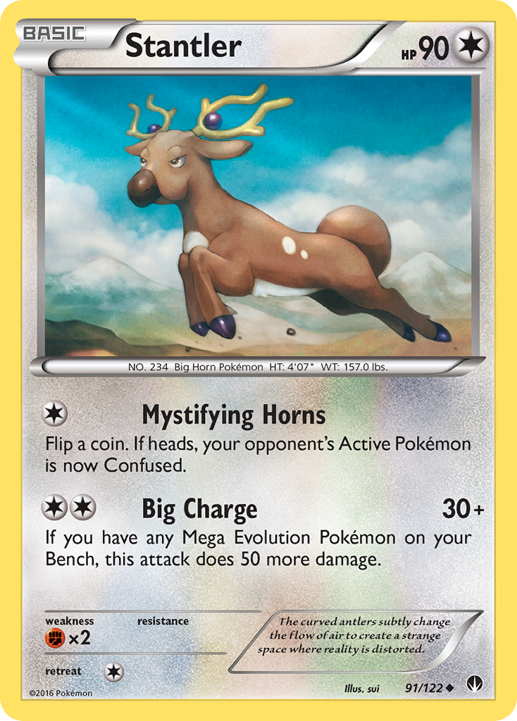 Stantler (91/122) [XY: BREAKpoint] | Total Play