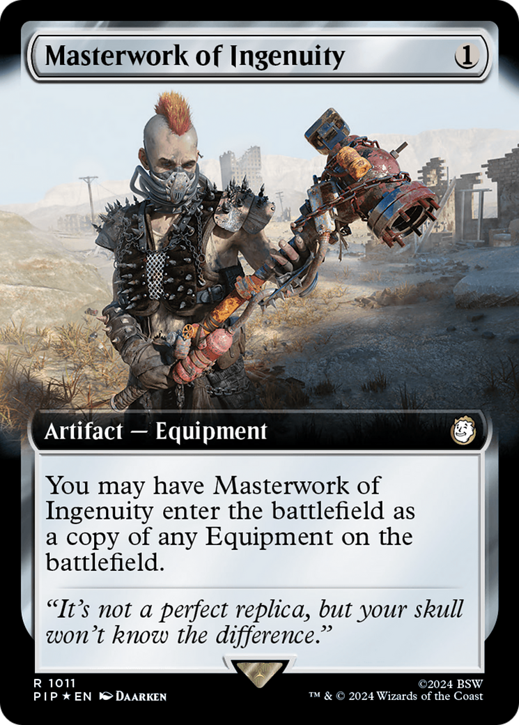 Masterwork of Ingenuity (Extended Art) (Surge Foil) [Fallout] | Total Play