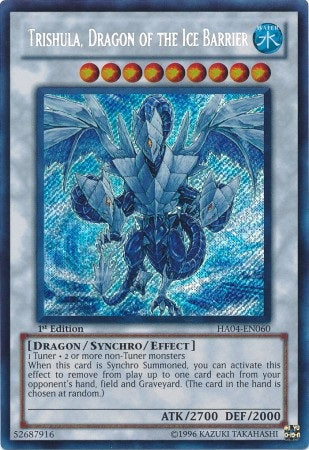 Trishula, Dragon of the Ice Barrier [HA04-EN060] Secret Rare | Total Play