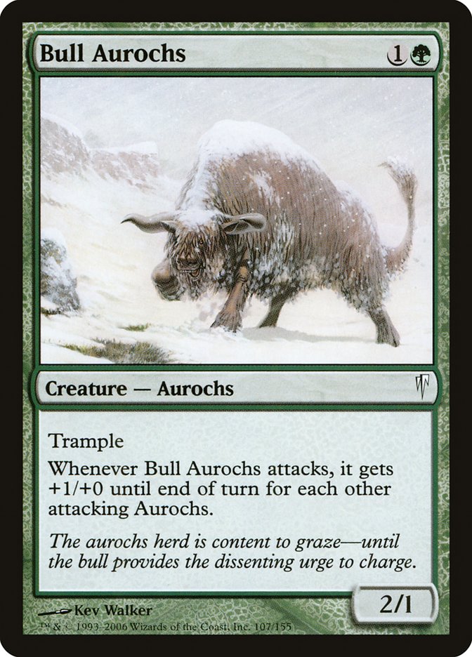 Bull Aurochs [Coldsnap] | Total Play