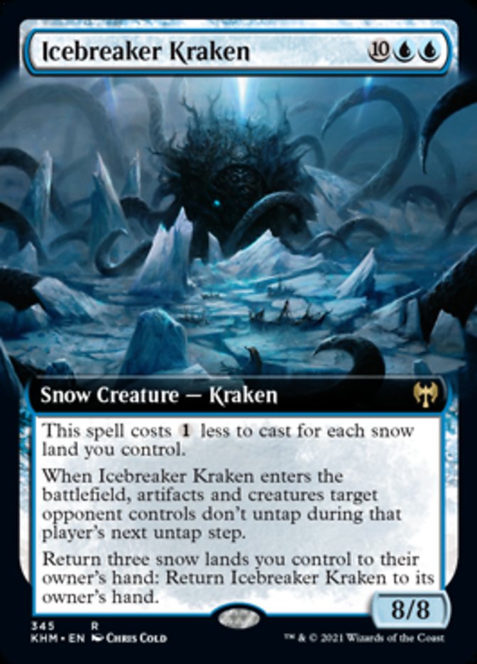 Icebreaker Kraken (Extended Art) [Kaldheim] | Total Play
