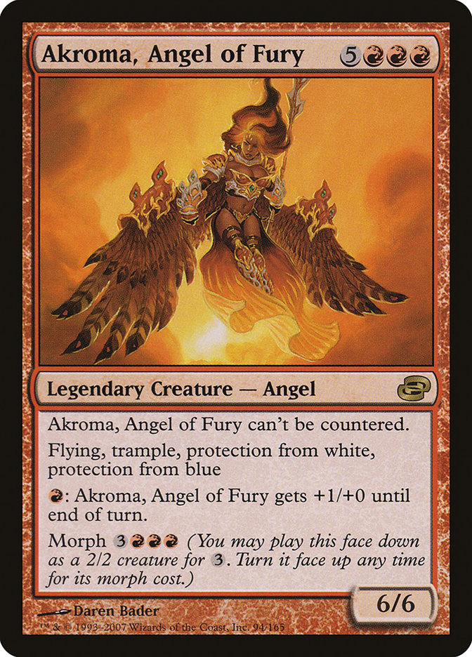 Akroma, Angel of Fury [Planar Chaos] | Total Play