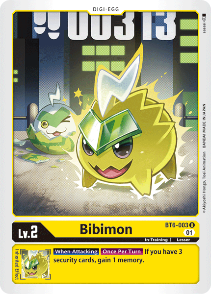 Bibimon [BT6-003] [Double Diamond] | Total Play