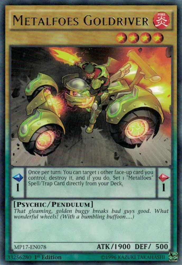 Metalfoes Goldriver [MP17-EN078] Rare | Total Play