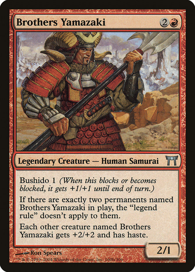 Brothers Yamazaki (160b/306) [Champions of Kamigawa] | Total Play