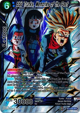SS2 Trunks, Memories of the Past (SPR) (BT7-030) [Assault of the Saiyans] | Total Play
