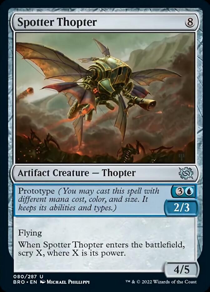 Spotter Thopter [The Brothers' War] | Total Play