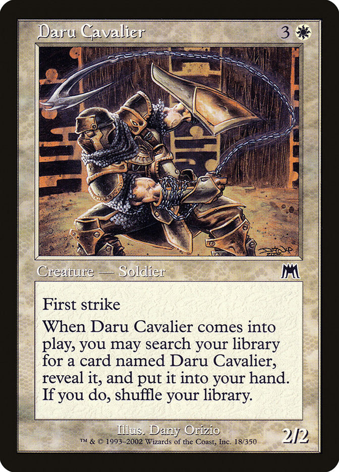 Daru Cavalier [Onslaught] | Total Play