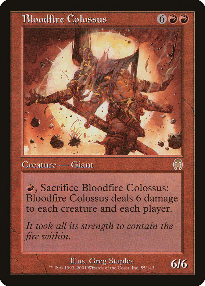 Bloodfire Colossus [Apocalypse] | Total Play