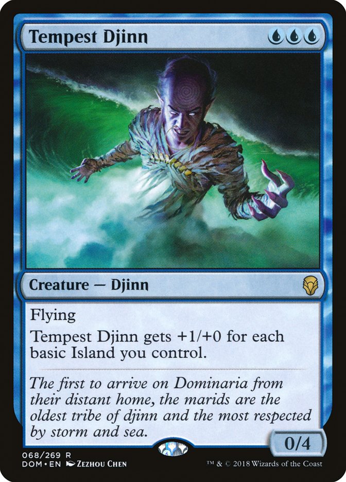 Tempest Djinn [Dominaria] | Total Play