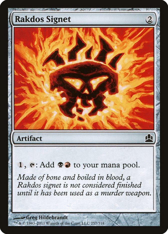 Rakdos Signet [Commander 2011] | Total Play