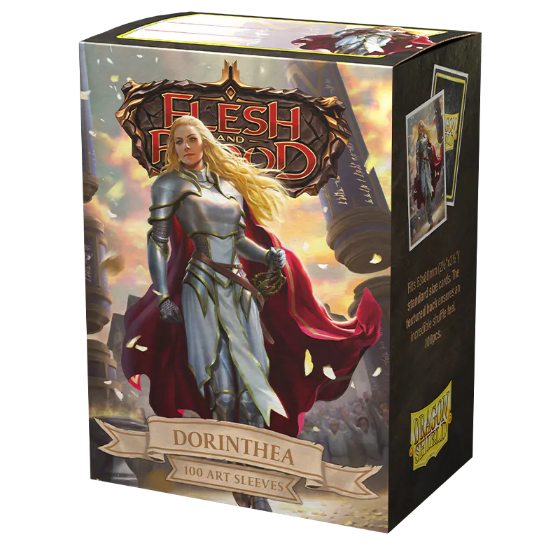 Dragon Shield: Standard 100ct Art Sleeves - Flesh and Blood (Dorinthea Ironsong) | Total Play