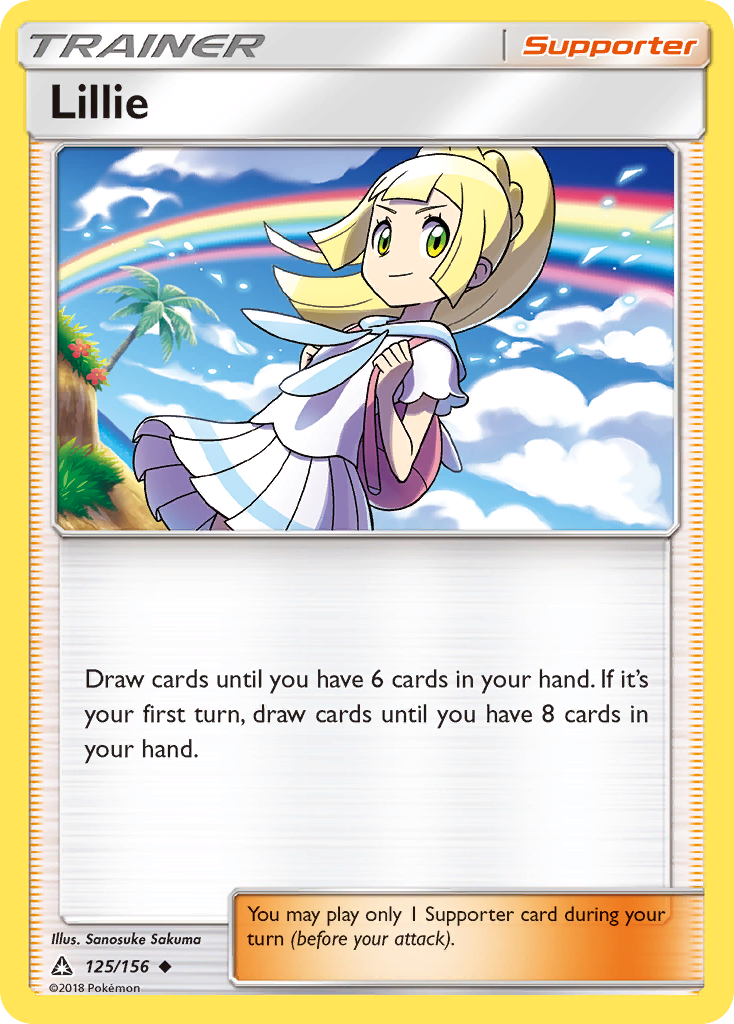 Lillie (125/156) [Sun & Moon: Ultra Prism] | Total Play