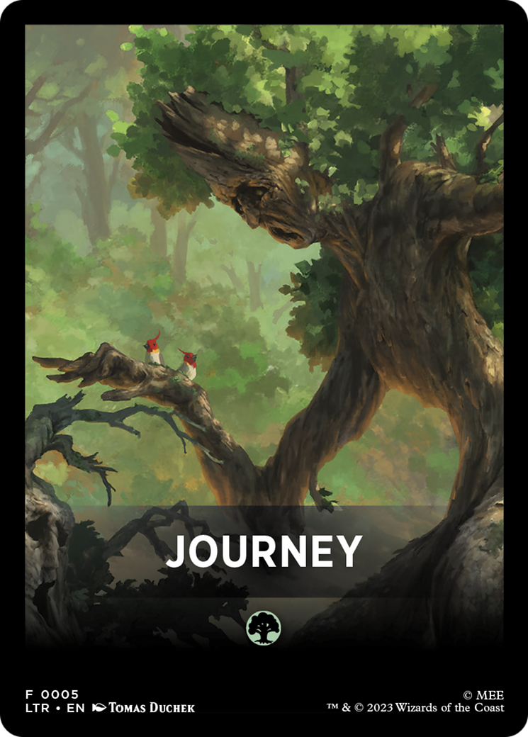 Journey Theme Card [The Lord of the Rings: Tales of Middle-Earth Tokens] | Total Play