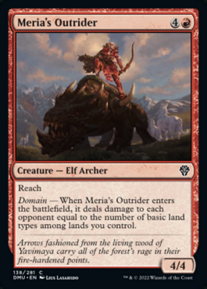 Meria's Outrider [Dominaria United] | Total Play