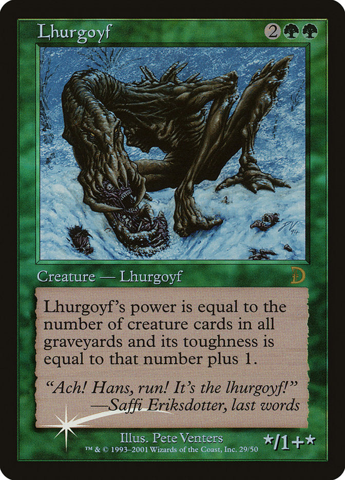 Lhurgoyf [Deckmasters] | Total Play