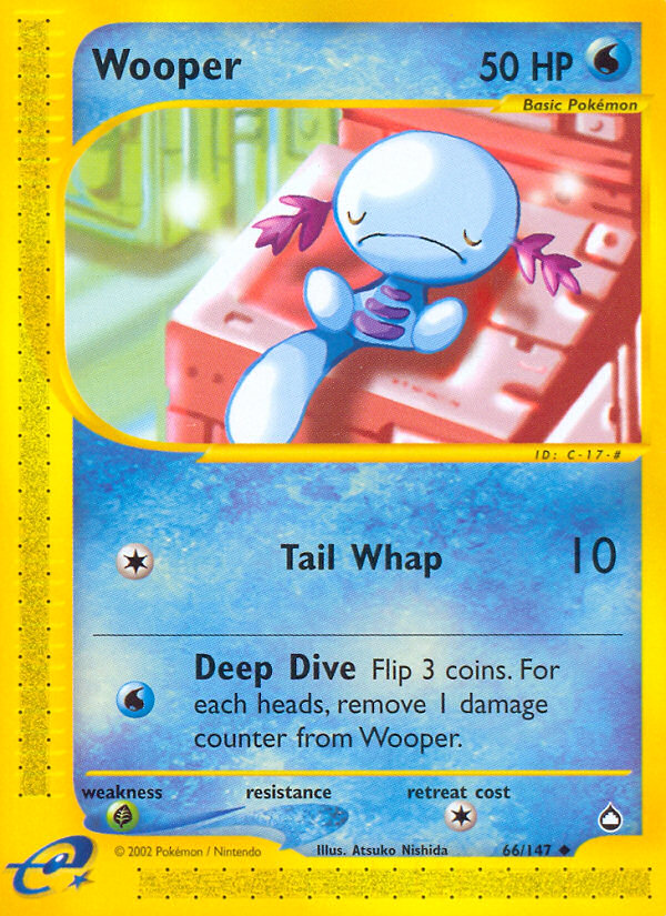 Wooper (66/147) [Aquapolis] | Total Play