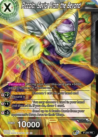 Piccolo, Savior from Beyond (P-244) [Mythic Booster] | Total Play