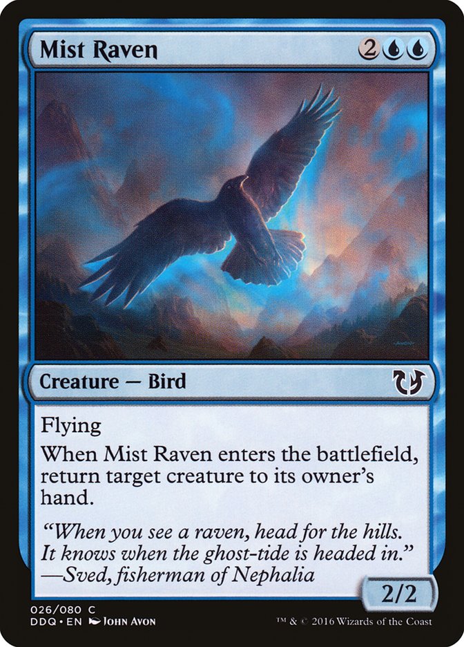 Mist Raven [Duel Decks: Blessed vs. Cursed] | Total Play