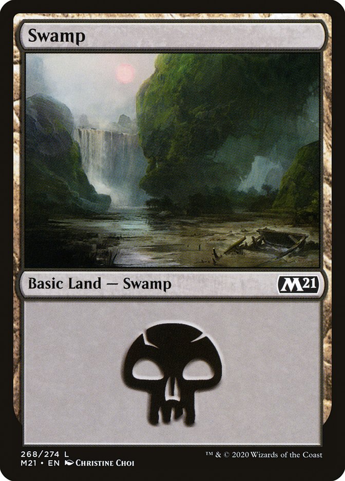 Swamp (268) [Core Set 2021] | Total Play