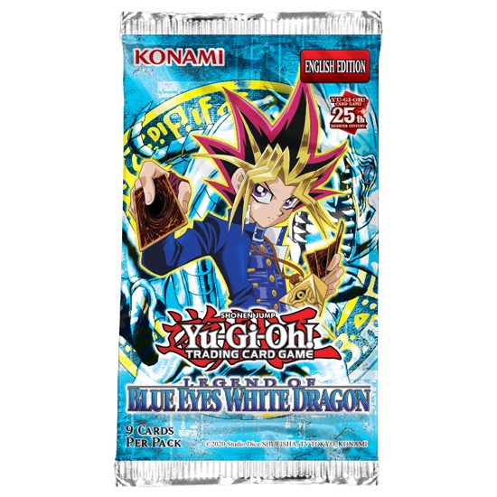 Legend of Blue Eyes White Dragon - Booster Pack (25th Anniversary Edition) | Total Play