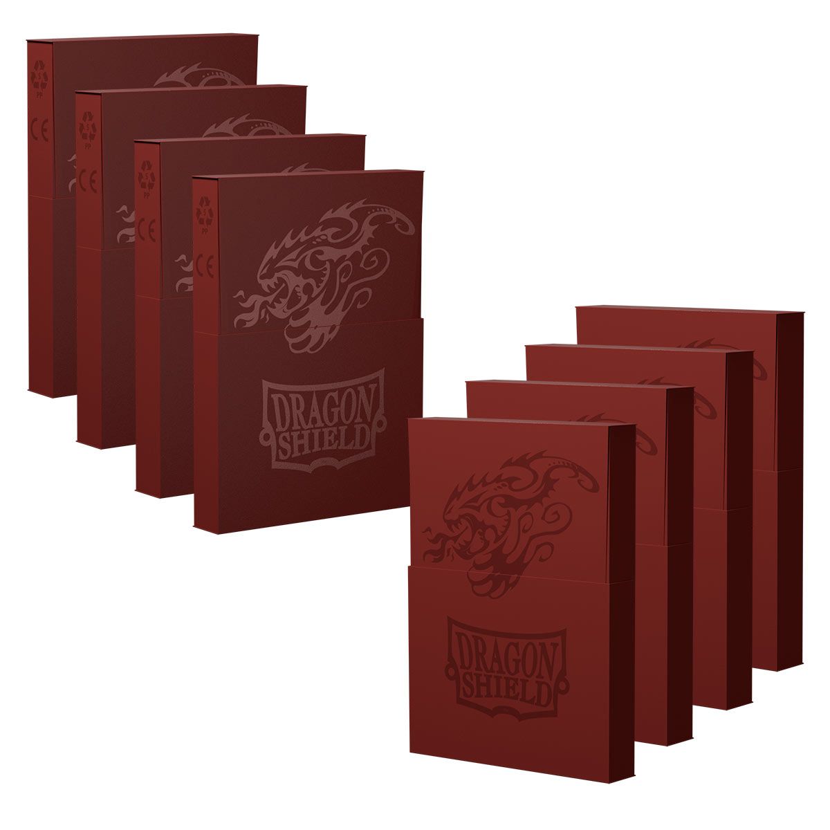 Dragon Shield: Cube Shell Display - Blood Red | Total Play