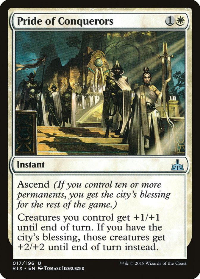 Pride of Conquerors [Rivals of Ixalan] | Total Play