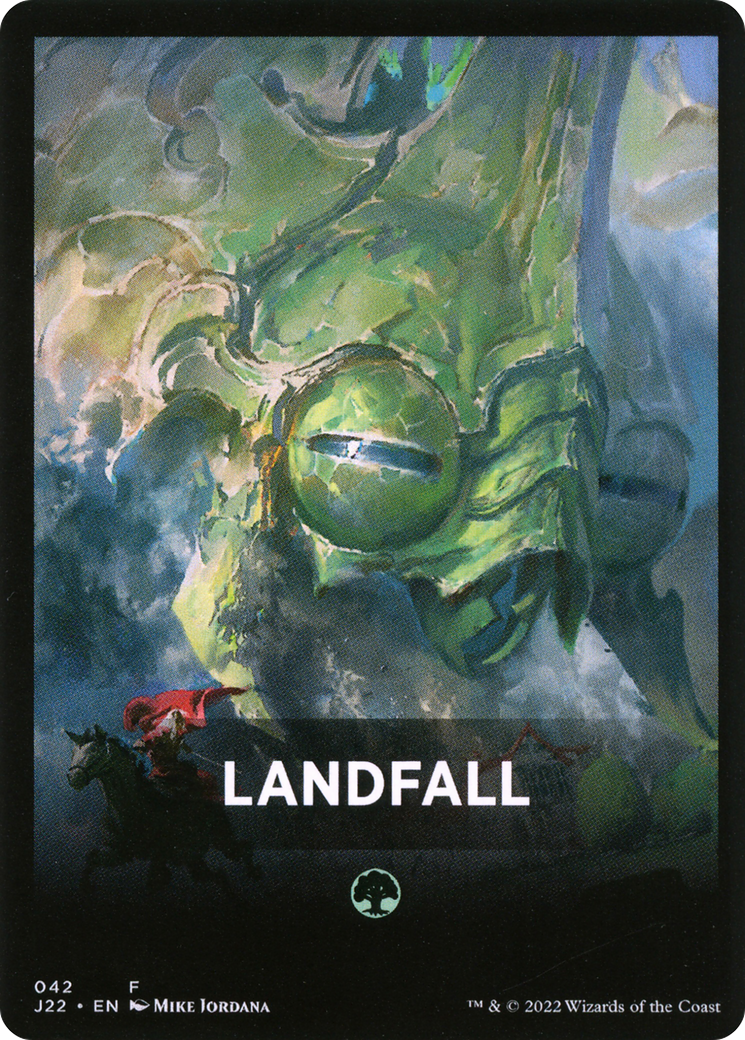 Landfall Theme Card [Jumpstart 2022 Front Cards] | Total Play
