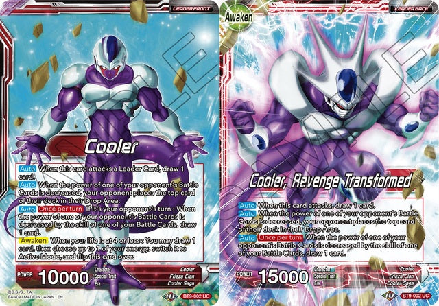 Cooler // Cooler, Revenge Transformed (BT9-002) [Universal Onslaught] | Total Play