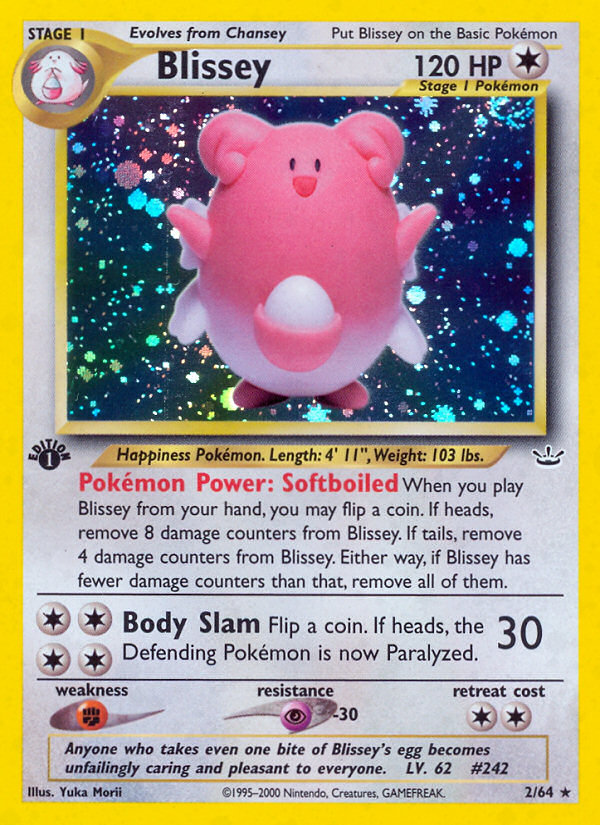Blissey (2/64) [Neo Revelation 1st Edition] | Total Play