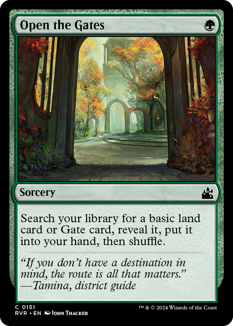 Open the Gates [Ravnica Remastered] | Total Play