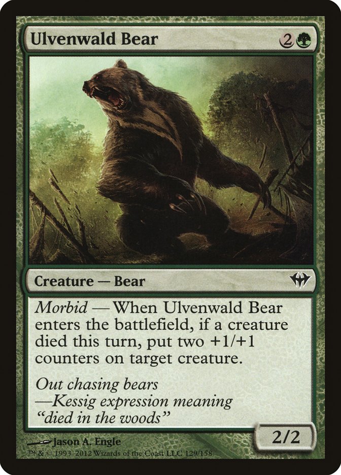 Ulvenwald Bear [Dark Ascension] | Total Play