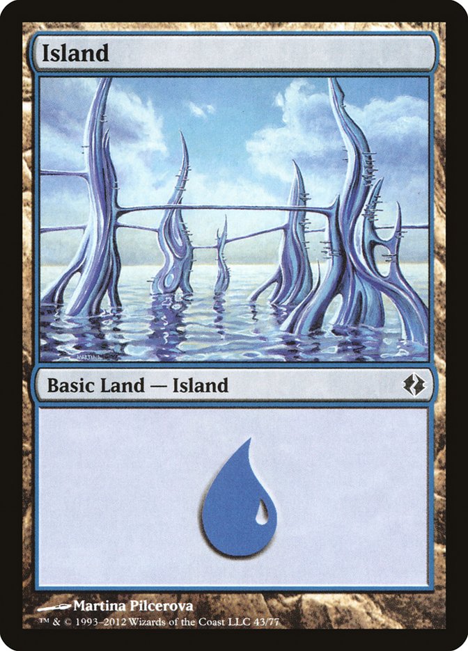 Island (43) [Duel Decks: Venser vs. Koth] | Total Play