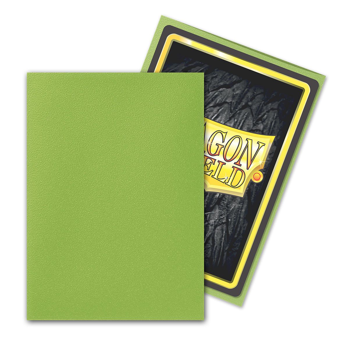 Dragon Shield: Standard 100ct Sleeves - Lime (Matte) | Total Play