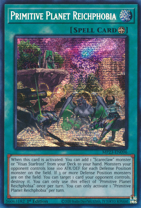 Primitive Planet Reichphobia [MP23-EN096] Prismatic Secret Rare | Total Play