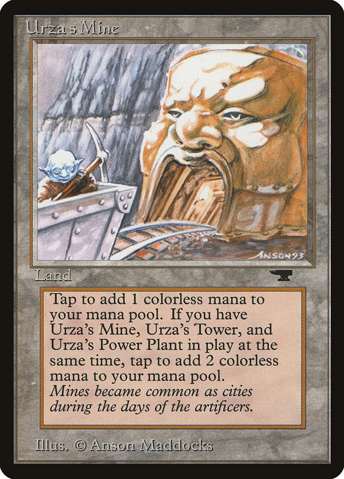 Urza's Mine (Mine Cart Entering Mouth) [Antiquities] | Total Play