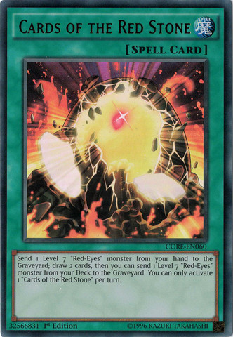 Cards of the Red Stone [CORE-EN060] Ultra Rare | Total Play