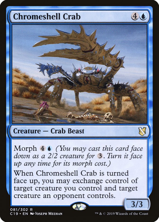 Chromeshell Crab [Commander 2019] | Total Play