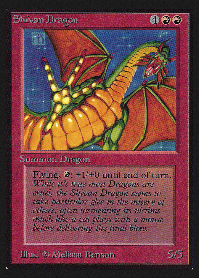 Shivan Dragon [International Collectors' Edition] | Total Play