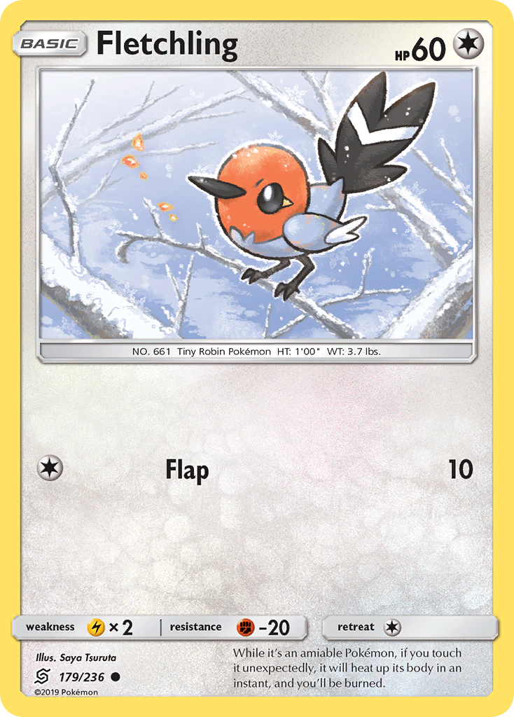 Fletchling (179/236) [Sun & Moon: Unified Minds] | Total Play