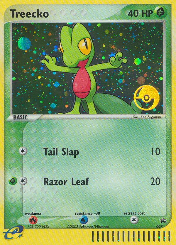 Treecko (007) [Nintendo: Black Star Promos] | Total Play