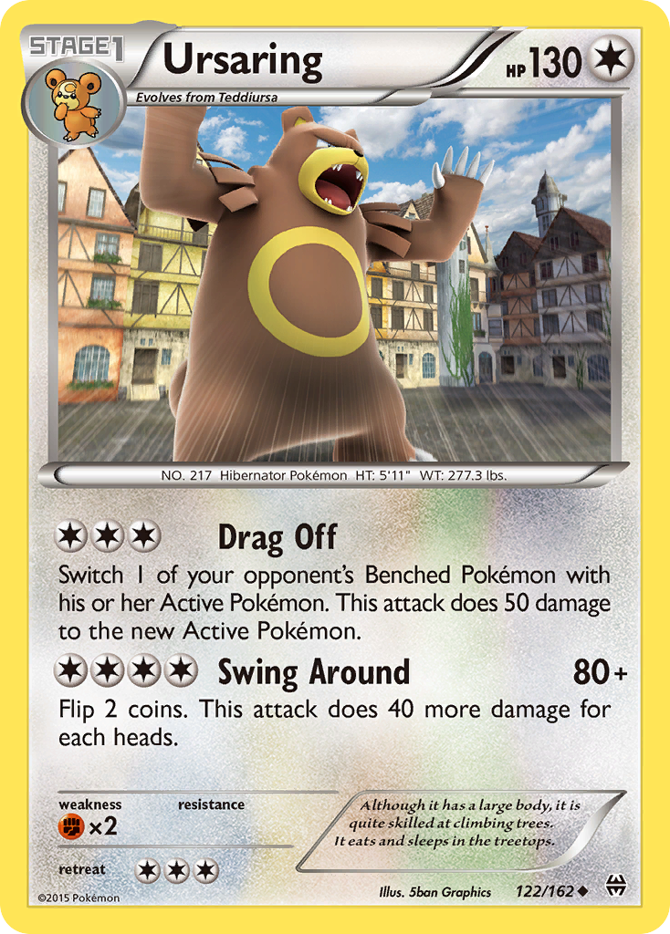 Ursaring (122/162) [XY: BREAKthrough] | Total Play