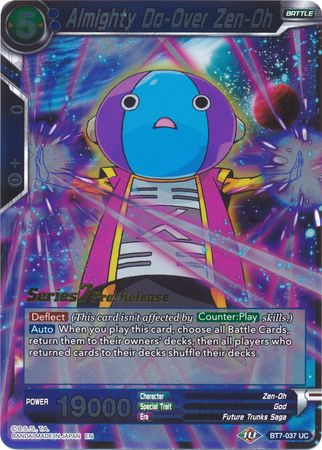 Almighty Do-Over Zen-Oh (BT7-037_PR) [Assault of the Saiyans Prerelease Promos] | Total Play