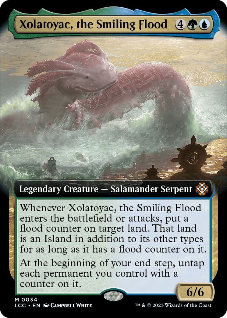 Xolatoyac, the Smiling Flood (Extended Art) [The Lost Caverns of Ixalan Commander] | Total Play